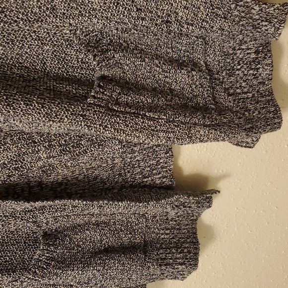 So Cardigan Black & White Small with Pockets - Picture 3 of 3